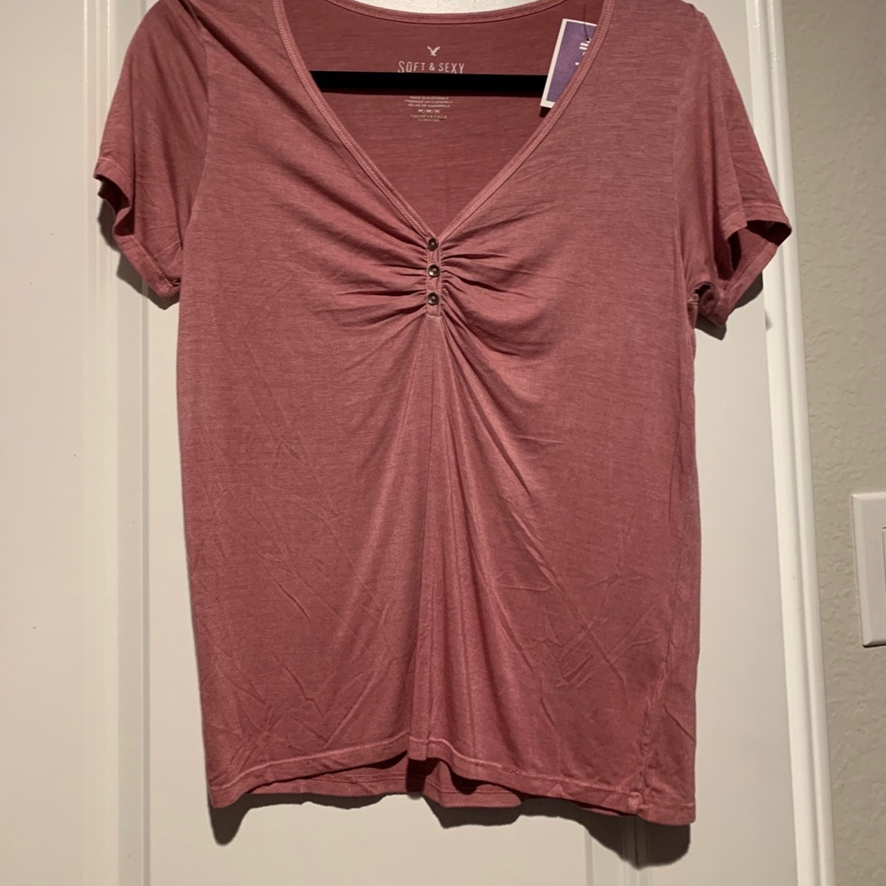 Blush pink top